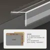 Tira Anti-Colisión para Esquina de Pared Transparente de PVC Tira Protectora de Esquina Tira Envolvente Adhesiva en Forma de L para Bordes de Ángulo Recto Tira para Bordes de Azulejo