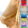 Preço por metro pérola piscante luz brilhante organza de cristal tecido de malha rígida para modelagem tecido para roupas de casamento