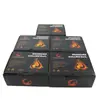 Carvão Inflamável para Narguilé Árabe Carvão para Churrasco de Alta Temperatura ao Ar Livre Carvão de Queima Rápida Ecológico Carvão Sem Fumaça Usos para Narguilé Carbono