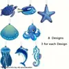 Transfronterizo Producto Nuevo Océano Azul Decoraciones de Madera Suministros para Fiestas Navideñas Etiquetas de Regalo Decoraciones para el Hogar