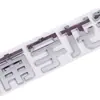 Logo de carro ABS galvanizado carro elétrico modificado placa de plástico injeção placa de licença tridimensional placa traseira de plástico
