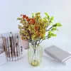 Venta al por mayor transfronteriza 96 Piezas de Gipsófila de Seda Flores Artificiales Decoración del Hogar Conjunto para Salón de Bodas Accesorios de Fotografía Flores Decorativas