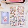Tengyi Youpin original juego de pegatinas para diario lindo dibujos animados pegatinas para diario material patrón decorativo bolsa de regalo lindo