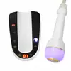 Martelo quente e frio, dispositivo de crioterapia para compressa fria facial, martelo de gelo EMS com luz vermelha e azul, dispositivo vibratório de crioterapia facial, instrumento de beleza