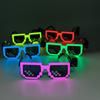 Fabricante Proporciona Gafas Luminosas de Mosaico LED para Fiestas de Cumpleaños, Gafas de Luz Fría con Destellos Transfronterizos para Bar Disco El