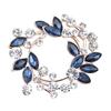Flor de Cristal Austríaco Incrustada com Diamantes Broche Simples Criativo Corsage Transfronteiriço Wish Aliexpress Mais Vendido Transfronteiriço Mais Vendido