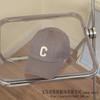 Gorra de béisbol sencilla Han Feng Baby ins para niños y niñas, personalizada, de moda, de color sólido, estilo occidental, con letras, parasol y protector solar