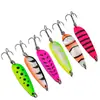 Cebo Sequin de Colores con Forma de Cuchara Más Vendido Transfronterizo 13g Cebo Metálico de Largo Alcance para Pesca en Agua Dulce y Mar
