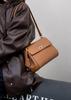 2024 Otoño e Invierno Nueva Bolsa Cuadrada Pequeña con Hebilla de Cierre Clásica de Piel de Vaca Bolso de Hombro Sobaco Bolso Tote de Gran Capacidad Bolso de Mujer