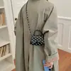 Bolso Casual de Lunares para Mujer Transfronterizo Nuevo de Moda Versátil de Hombro Cruzado Pequeño Bolso Cuadrado Pequeño Popular de Moda