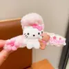 Lindo Clip de Peluche de Dibujos Animados para la Parte Trasera de la Cabeza de Mujer Pinza de Tiburón Pasador Popular 2023 Nuevo Pasador Tocado