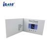 Producción de Tarjeta de Felicitación con Video de 4.3 pulgadas, Folleto de Tarjeta de Felicitación LCD, Invitación Digital, Producto Impreso a Cuatro Colores, Catálogo Electrónico