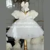 2025 Nuevo Vestido de Presentación de Piano para Niñas Vestido de Dama de Boda Vestido de Princesa para Niñas Pequeñas Disfraz de Presentación para Niños