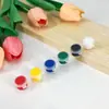 Pigmento acrílico infantil de 2ML 12 cores 6 cores conjunto 6 unidos estudantes arte desenho grafite diy gesso tinta tira