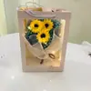 Venta al por mayor de fábrica bolso ramo de estrellas ramo de flores secas regalo del Día de la Madre ramo para el Día del Maestro