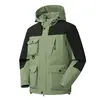 Transmisión en Vivo de Nuevas Chaquetas Impermeables y a Prueba de Viento para Exteriores para Hombres y Mujeres, Chaquetas de Montañismo, Cortavientos Transpirables, Chaquetas Deportivas