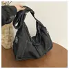 Bolsa Tote Tendência Transfronteiriça, Bolsa Feminina Simples de Grande Capacidade, Bolsa Transversal Jeans Leve Retro, Bolsa Versátil da Moda para o Dia a Dia