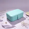 Comércio Exterior Venda Quente Caixa de Joias Infantil Portátil Caixa de Exibição de Enfeites Caixa de Armazenamento à Prova de Poeira para Viagem de Pulseiras, Anéis e Acessórios de Cabelo