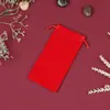 Pantalones de Bolsillo con Solapa y Cordón de Gama Alta Bolsa de Terciopelo Peine de Cuerno Bolsa de Regalo Bolsa para Joyería Bolsa de Aromas Almacenamiento Bolsa Pequeña de Tela Venta al por Mayor