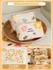 Bolsa de Papel Especial Grado Alimenticio a Prueba de Grasa para Hamburguesas para Envolver Sándwiches, Caja Auto-Sellante Apta para Microondas para Bolas de Arroz y Pasteles de Mano
