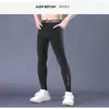 Pantalones de Compresión Largos para Hombre, de Seda Helada, Secado Rápido, Protectores Solares, para Verano, Running, Yoga, Deportes