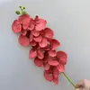 Phalaenopsis Artificial Accesorios Únicos para Fotografía Flores Artificiales Flores de Boda Transfronterizo Se Puede Enviar Flores Artificiales Flores de Suelo para Bodas