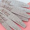 Lima Gruesa para Manicura Resistente al Desgaste 80/80 Lima para Uñas con Diseño de Copo de Nieve y Vaca No Suelta Arena Lima para Dar Forma y Pulir Uñas