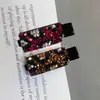 Pinza de pelo colorida de moda, pinza de pelo rota con diamantes brillantes para niña, pinza lateral, pinza para flequillo, pinza superior, pinza para coleta, pinza de pico de pato de alta calidad, nuevo