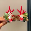Pinza para el Cabello de Astas de Reno Navideño Accesorios para Tocados 2026 Nuevas Pinzas Laterales para Niños Pinzas Pequeñas Lindas Diadema Navideña