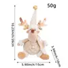 Figuras de Santa Claus y Muñeco de Nieve Transfronterizas, Adornos para Árbol de Navidad, Muñecos de Renos Navideños, Decoraciones para Escaparates
