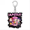 Grupo de Meninas Caçadoras de Demônios K-Pop Pingente Acrílico Kpop Demon Hu Anime Chaveiro Acrílico Pingente Transfronteiriço