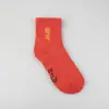 Meias Vermelhas Festivas de Ano Novo para Homens e Mulheres, Mesmo Estilo, Meias Vermelhas para o Ano de Nascimento, Comprimento Médio até a Panturrilha para Outono e Inverno, Boa Sorte no Ano do Serpente, Vermelho para o Ano Novo