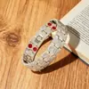 Pulsera de Aleación Retro Ecológica Nueva Moda Transfronteriza Europea y Americana Mini+ Letra Versátil Elegante Joyería para Hombre Pulsera