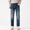 Ropa de Hombre Fengshe / 2026 Otoño-Invierno Nuevo Estilo Americano Toro Grande Clásico Ajuste Delgado Pierna Recta Vaqueros Retro