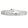 Cinto Feminino Estilo Punk Novo Transfronteiriço Metal Branco Strass Alongado Inlay Moda Rebite Distintivo