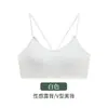 Venta Directa de Fábrica Venta Caliente Transfronteriza Sujetador Sexy Cruzado en la Espalda Sin Aros, Push-Up, Delgado, Transpirable, Sin Costuras Ropa Interior para Mujer