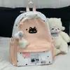 Nova Mochila Fofa para Meninas Estrela Alta Aparência Estudante Grande Capacidade Mochila para Estudante Universitário Mochila Escolar para o Dia a Dia