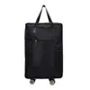 Bolsa de Viaje Plegable de Gran Capacidad, Unisex, con Ruedas Universales, Tela Oxford Impermeable, Bolsa de Viaje para Viajes de Negocios de Corta Distancia