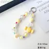 Nueva Cadena de Celular con Cuentas de Dulce Acrílicas, Cordón Sencillo para Celular, Llavero Anti-Pérdida para Coche, Colgante para Bolsa de Auriculares
