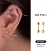 Mini Pendientes de Acero de Titanio para Perforación de Oreja, Tornillos para Oreja para Mujeres, Pendientes Pequeños de Aleación de Titanio, Clavos para Cartílago de Oreja, Accesorios para Oreja al por Mayor