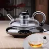 Tetera Nueva, Olla Cola de Rata, Olla de Vidrio de Alto Borosilicato Resistente al Calor, Olla Saludable, Hervidor de Agua, Cafetera Térmica para el Hogar