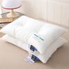 Almohada de hotel japonesa de algodón, núcleo de almohada para alojamiento familiar, protección para el cuello, núcleo de almohada para dormir, par individual, doble, suave, para el hogar