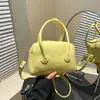 Bolso tipo bandolera de diseño exclusivo tipo Bowling para mujer, Nueva Moda Primavera 2025, Versátil, Ropa de Trabajo, Bolso de Hombro Cruzado