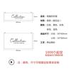 Personalización de Etiqueta de Cuello de Ropa Etiqueta de Cuello de Alta Densidad Personalización Marca Registrada de Ropa de Mujer Personalización Marca Tejida Etiqueta de Tela Personalización Etiqueta de Medio Doblez
