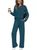 Ropa Femenina Europea y Americana Amazon Moda Transfronteriza Conjunto de Manga Larga y Pantalón Largo Otoño Nuevo 2025 Conjunto Casual de Dos Piezas para Mujer