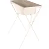 Banheira de Tanque Branca com Suporte 34L