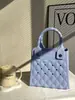 Bolsa Eva Transfronteiriça DIY Combinando Quadrado Pequeno Perfurado Bolsa de Armazenamento Impermeável Bolsa de Mão Cor de Doce Combinação Diária Estilo de Nicho