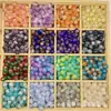Cuentas de Cristal Personalizadas en Varios Colores y Tamaños, Cuentas Agrietadas, Cuentas Sueltas, Cuentas de Cristal para Pulseras y Accesorios de Joyería DIY