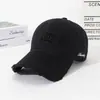 Gorra de béisbol de corona profunda para cabeza grande para mujer, hace que la cara se vea más pequeña, visera ampliada y ensanchada, gorra tipo pico de pato, deportiva, versátil, gorra de protección solar