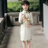 Roupas Combinando para a Família Outono Novo Estilo Vestido Qipao Mãe e Filha 2026 Manga Média Vestido Qipao para Meninas